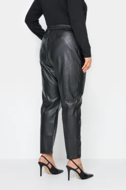 City Chic Black Vegan Leather Trousers -Bold Fit Store 001e2979 084d 4d 611870 E scaled