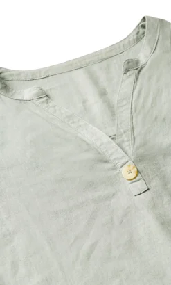 Evans Sea Green Linen Tunic Dress -Bold Fit Store 04E49LMUL 5