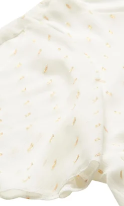 Evans Ivory & Pink Polka Dot Cold Shoulder Top -Bold Fit Store 08A66LIVR 6