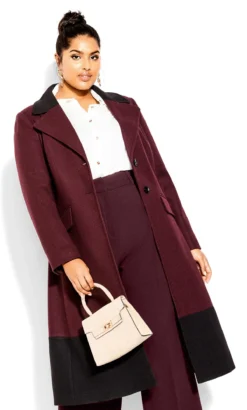 City Chic Burgundy Red Wide Leg Trousers -Bold Fit Store 09138ff6 1884 4c 611258 L1