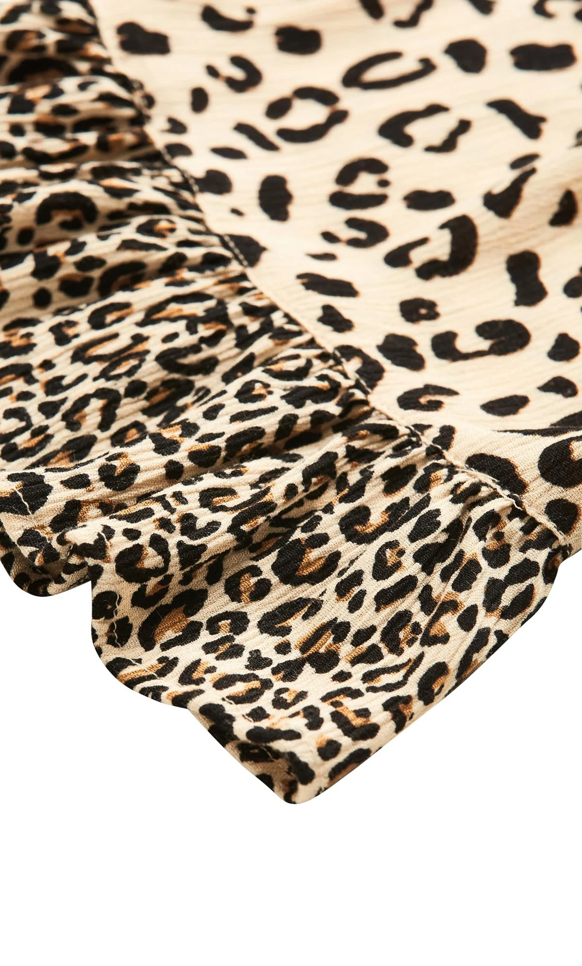 Evans Beige Brown Frill Hem T-Shirt 7 Evans Beige Brown Frill Hem T-Shirt - Image 7