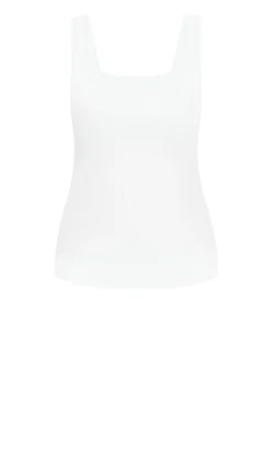 City Chic Ivory Cami -Bold Fit Store 201110IVORY 6