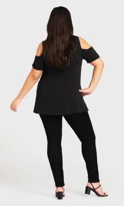 Avenue Black Alora Top 12 Avenue Black Alora Top -Bold Fit Store 206424BLACK 4