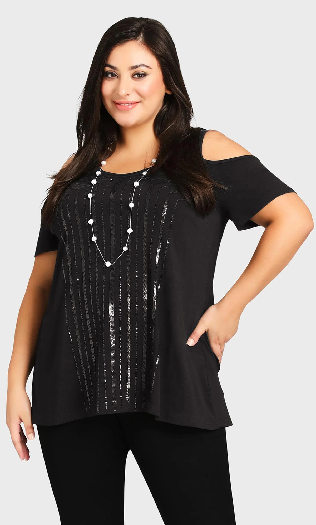Avenue Black Alora Top 5 Avenue Black Alora Top - Image 5