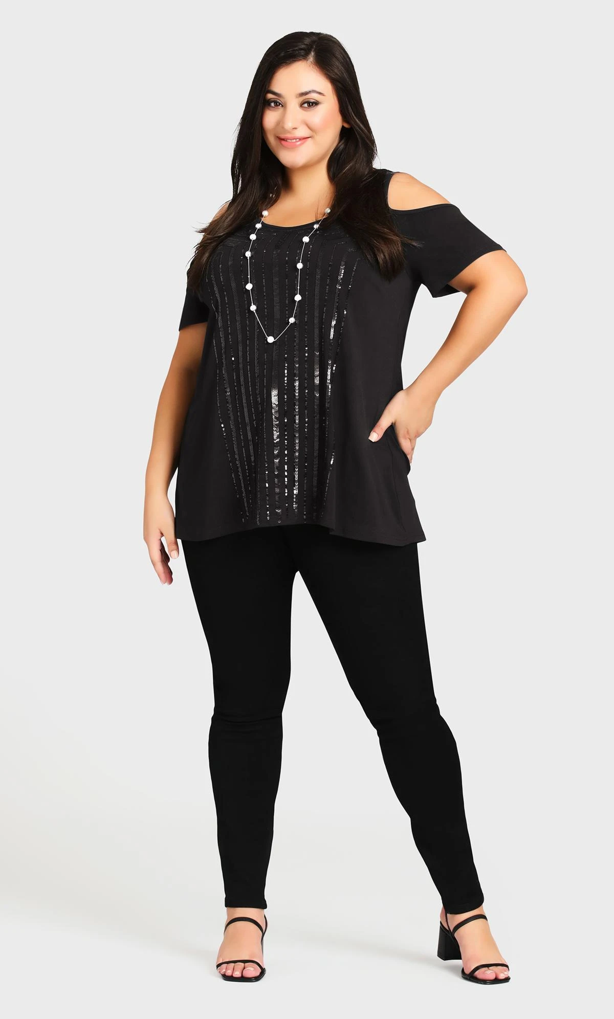 Avenue Black Alora Top 6 Avenue Black Alora Top - Image 6