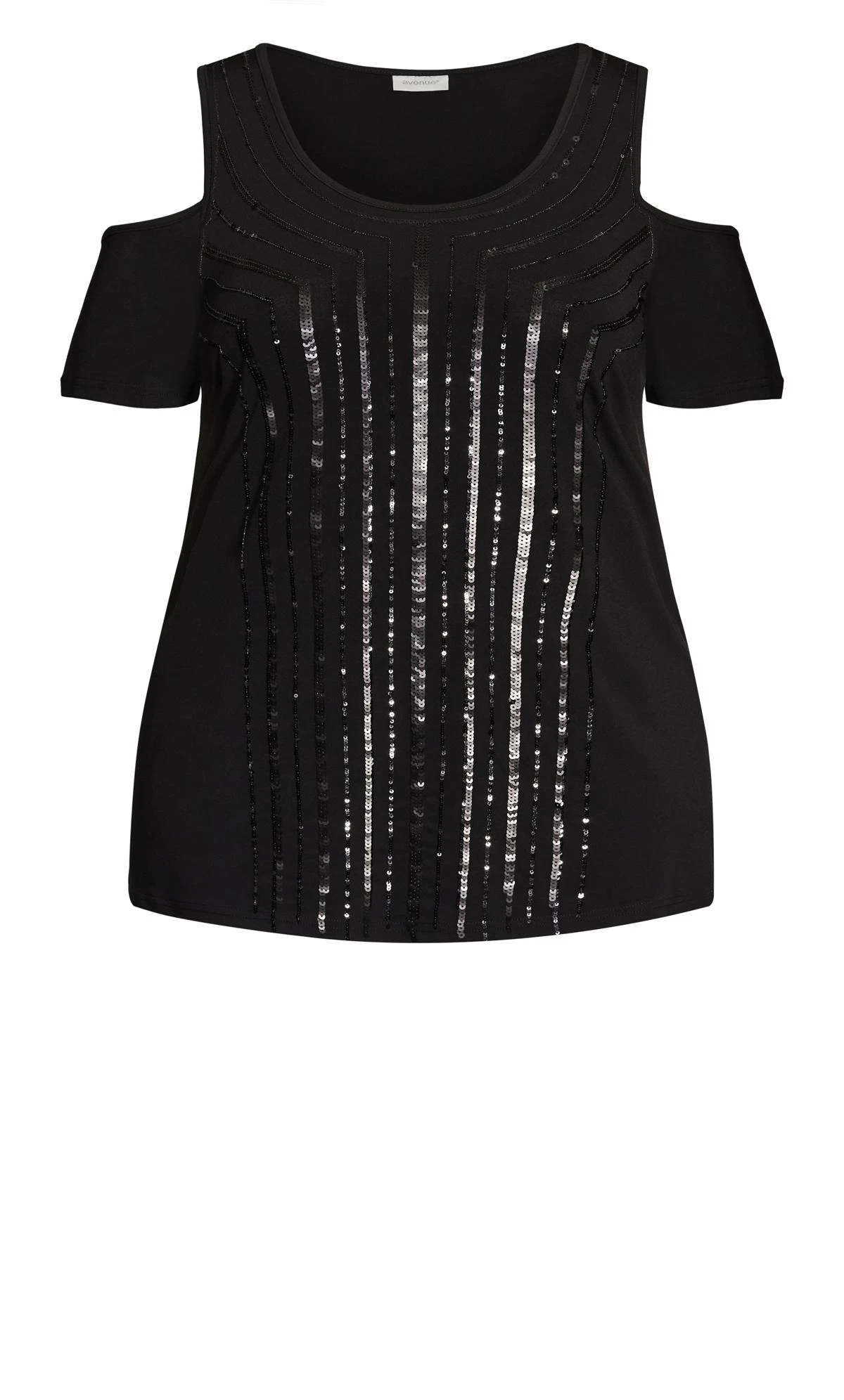 Avenue Black Alora Top 8 Avenue Black Alora Top - Image 8