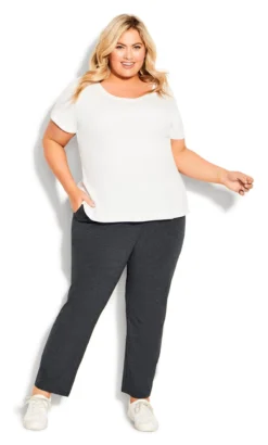 Avenue Grey Tapered Trouser -Bold Fit Store 207180TLCHR 1