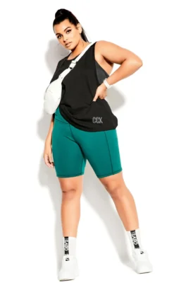 City Chic CCX Black Reflect Tank