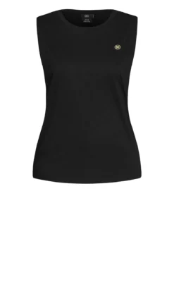 City Chic CCX Black Seen On Social Top -Bold Fit Store 208645BLACK 4