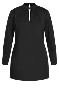 City Chic Black Obsession Dress -Bold Fit Store 208942BLACK 4