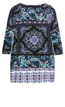 Avenue Black Kenna Placement Top -Bold Fit Store 209549BLACK 6