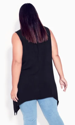 Avenue Arna York Black Selena Layer Tunic -Bold Fit Store 209552BLACK 3