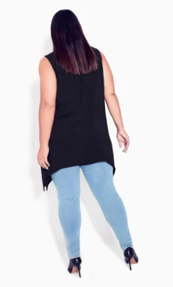 Avenue Arna York Black Selena Layer Tunic -Bold Fit Store 209552BLACK 4