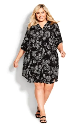 Avenue Black Milani Pocket Dress