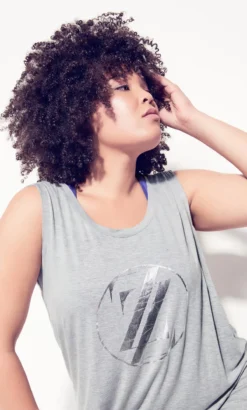 Avenue Grey Vest Top -Bold Fit Store 209945GREYMARLE 2