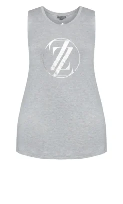 Avenue Grey Vest Top -Bold Fit Store 209945GREYMARLE 6