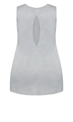 Avenue Grey Vest Top -Bold Fit Store 209945GREYMARLE 7