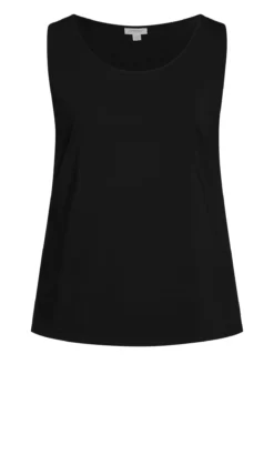 Avenue Black Essential Basic Tank 10 Avenue Black Essential Basic Tank -Bold Fit Store 210068BLACK 5