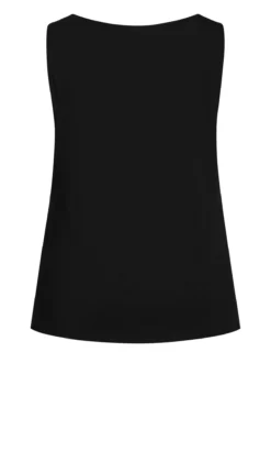 Avenue Black Essential Basic Tank 11 Avenue Black Essential Basic Tank -Bold Fit Store 210068BLACK 6