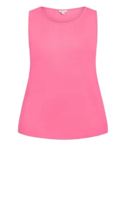 Avenue Pink Essential Fashion Tank 10 Avenue Pink Essential Fashion Tank -Bold Fit Store 210069CERISE 5