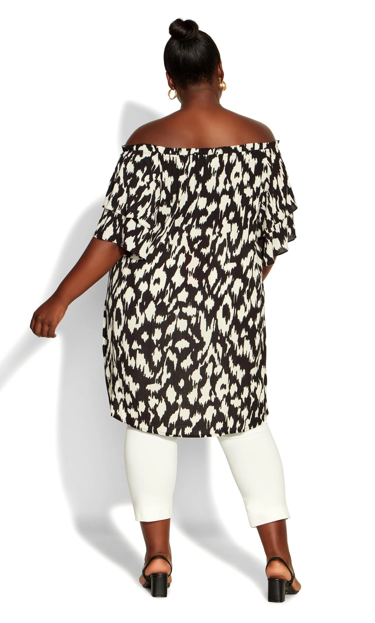 Avenue Black Precious Flutter Top 2 Avenue Black Precious Flutter Top - Image 2