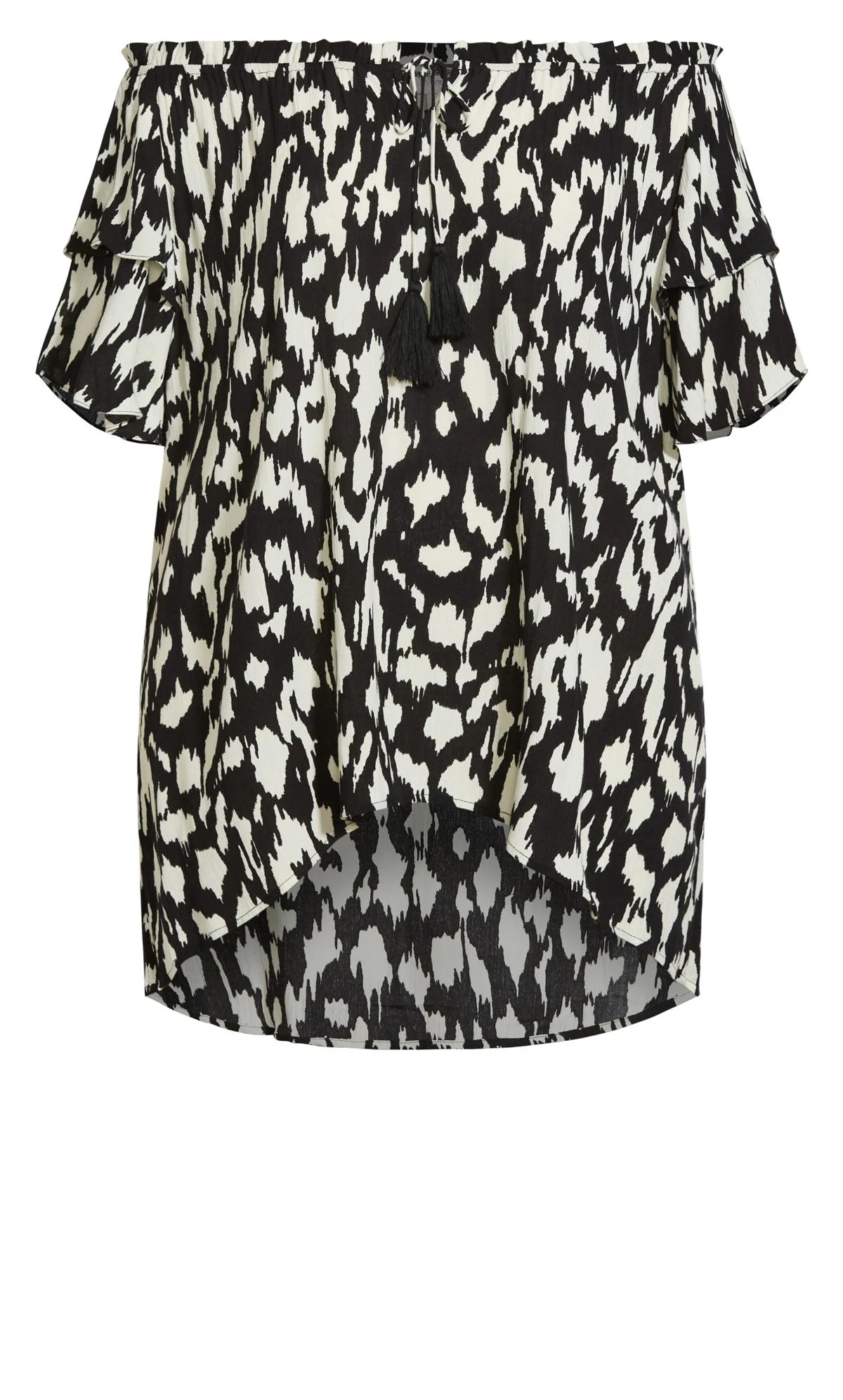 Avenue Black Precious Flutter Top 5 Avenue Black Precious Flutter Top - Image 5