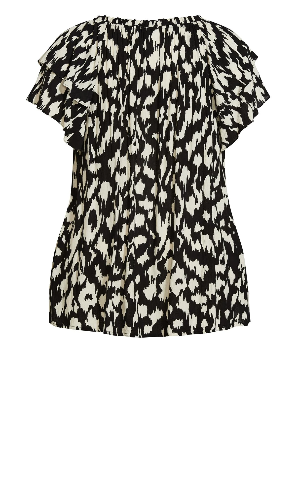 Avenue Black Precious Flutter Top 8 Avenue Black Precious Flutter Top - Image 8