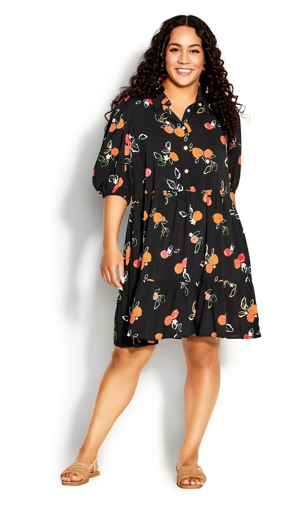 Avenue Loralette Orange Majesty Mini Dress 1 Avenue Loralette Orange Majesty Mini Dress