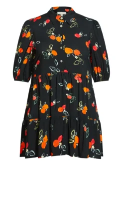 Avenue Loralette Orange Majesty Mini Dress 7 Avenue Loralette Orange Majesty Mini Dress -Bold Fit Store 210203YOURETHEZEST 3