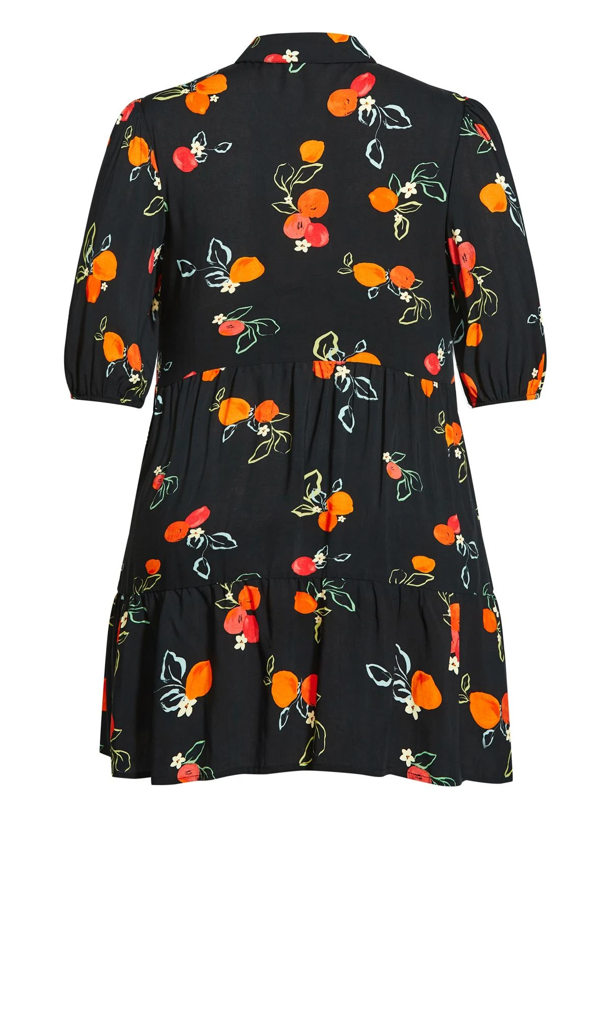 Avenue Loralette Orange Majesty Mini Dress 4 Avenue Loralette Orange Majesty Mini Dress - Image 4