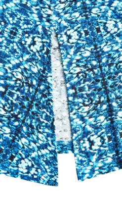 Avenue Blue Aztec Print Swing Top -Bold Fit Store 210565CARAT 7