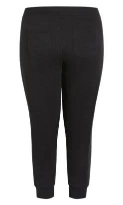 Avenue Ave Leisure Black Double Stripe Jogger -Bold Fit Store 210593BLACK 7