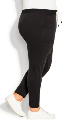 Avenue Black Cuffed Jogger -Bold Fit Store 210594BLACK 5