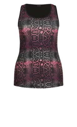Evans Black & Pink Animal Print Active Sports Top 8 Evans Black & Pink Animal Print Active Sports Top -Bold Fit Store 210782PRINTANIMAL 14