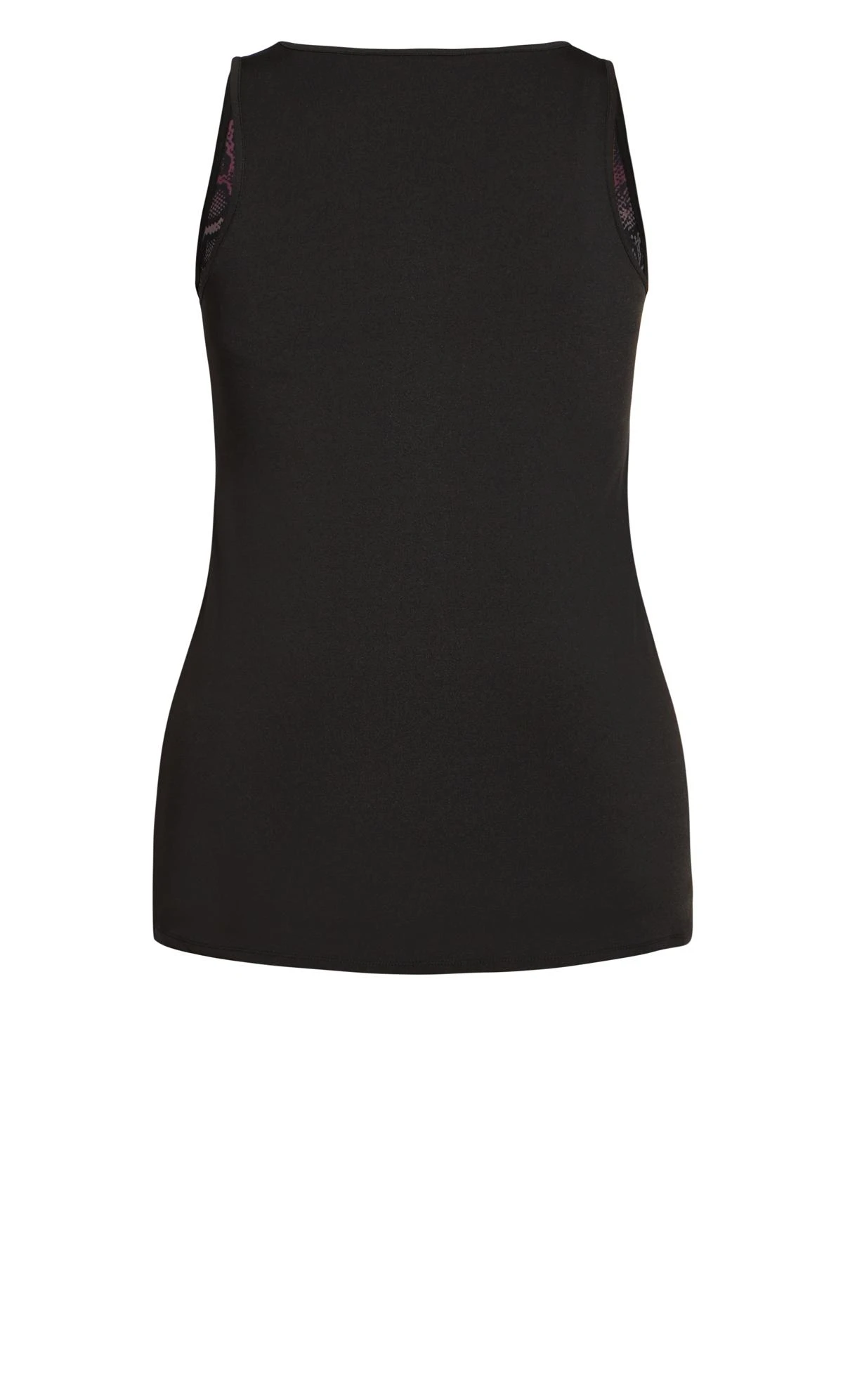 Evans Black & Pink Animal Print Active Sports Top 5 Evans Black & Pink Animal Print Active Sports Top - Image 5