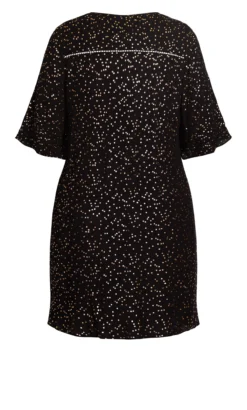 Evans Black Dot Festival Dress 10 Evans Black Dot Festival Dress -Bold Fit Store 211108BLACK 5