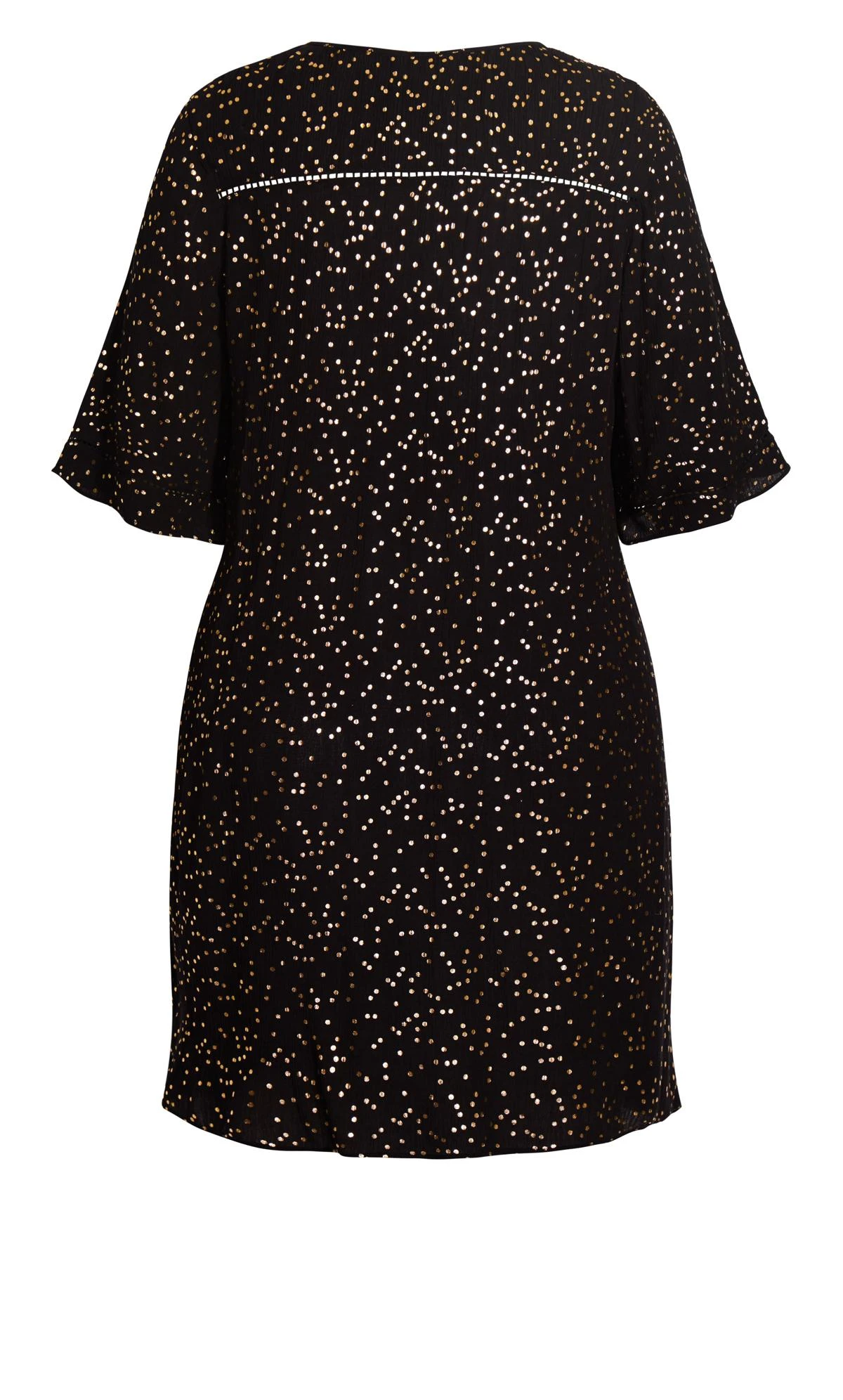 Evans Black Dot Festival Dress 5 Evans Black Dot Festival Dress - Image 5