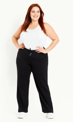 Evans Black Jogger Trouser