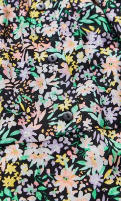 Evans Multi Spun Floral Dress -Bold Fit Store 211546MULTI 15