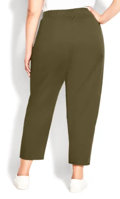 Avenue Green Pamela Trouser -Bold Fit Store 211705OLIVE 4