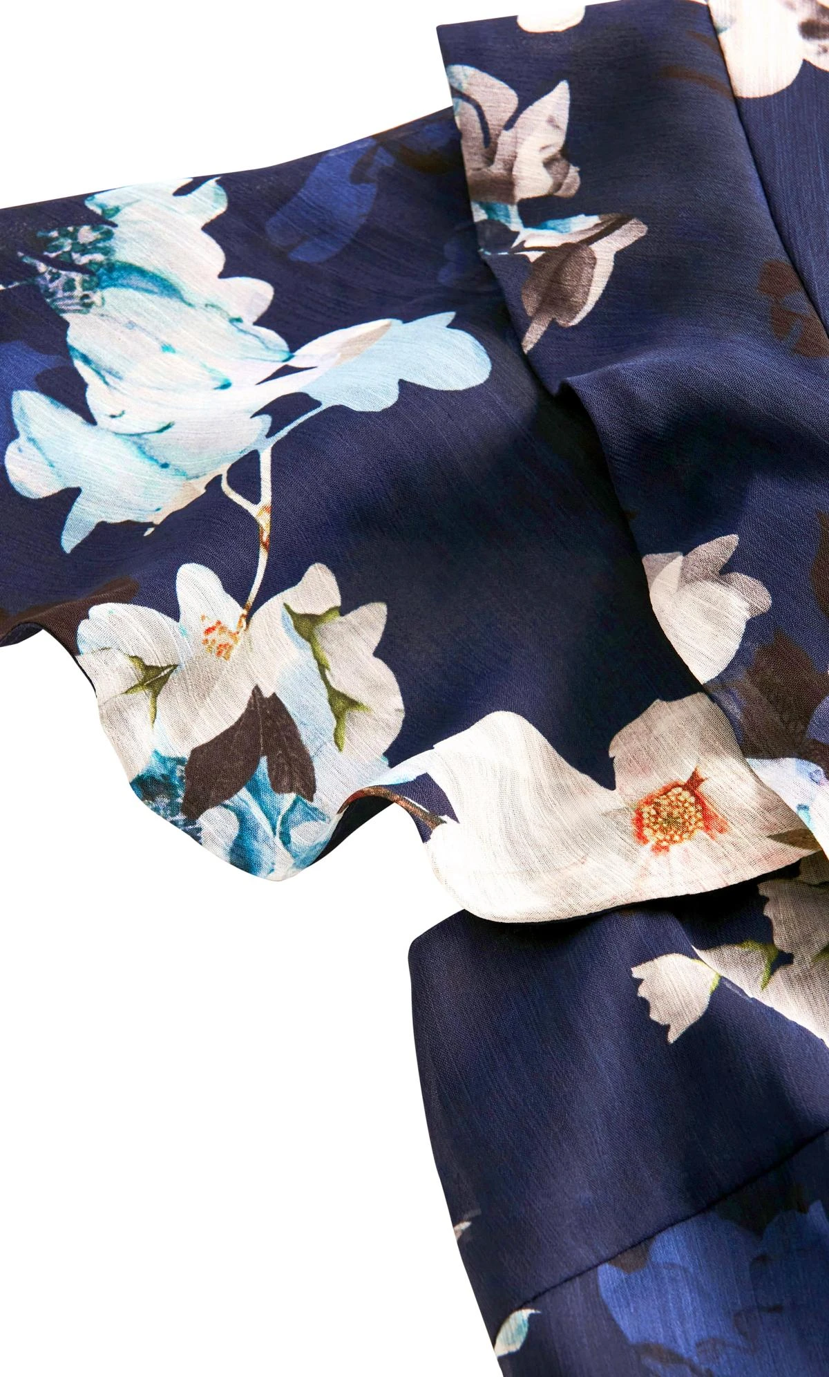 City Chic Navy Shy Floral Dress 7 City Chic Navy Shy Floral Dress - Image 7