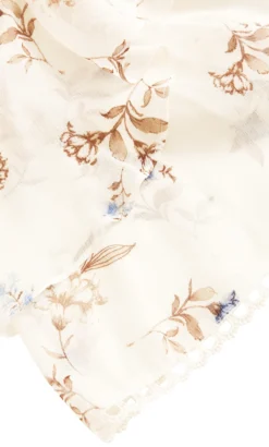 City Chic Cream Juliet Floral Top -Bold Fit Store 212030PEARLJULIETFL 8