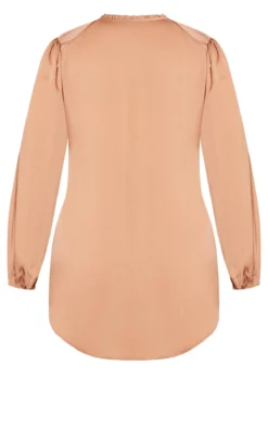 City Chic Brown New Level Top 12 City Chic Brown New Level Top -Bold Fit Store 212062BRONZE 6