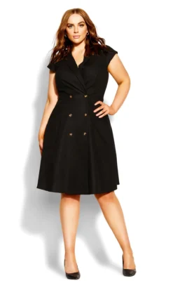 City Chic Black Chic Lafayette Dress