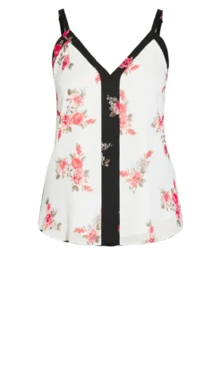 City Chic Ivory Secret Crush Cami -Bold Fit Store 212118IVORYSECRETCRUSH 5