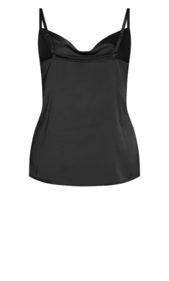 City Chic Black Simply Cowl Cami -Bold Fit Store 212560BLACK 22