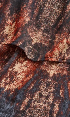 Avenue Ave Studio Brown Speckled Print Shirt -Bold Fit Store 213098TANSPECKOMBRE 7