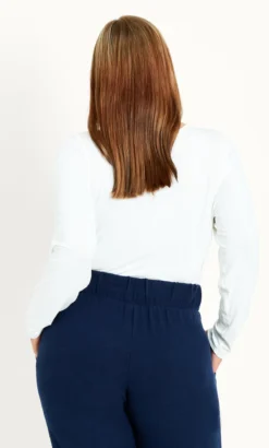 Evans Navy Blue High Waisted Joggers -Bold Fit Store 213186NAVY 4