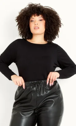 Evans Black PU Jogger -Bold Fit Store 213305BLACK 4