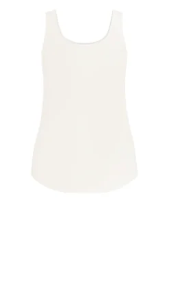 Avenue White Essential Vest Top -Bold Fit Store 214180WHITE 5